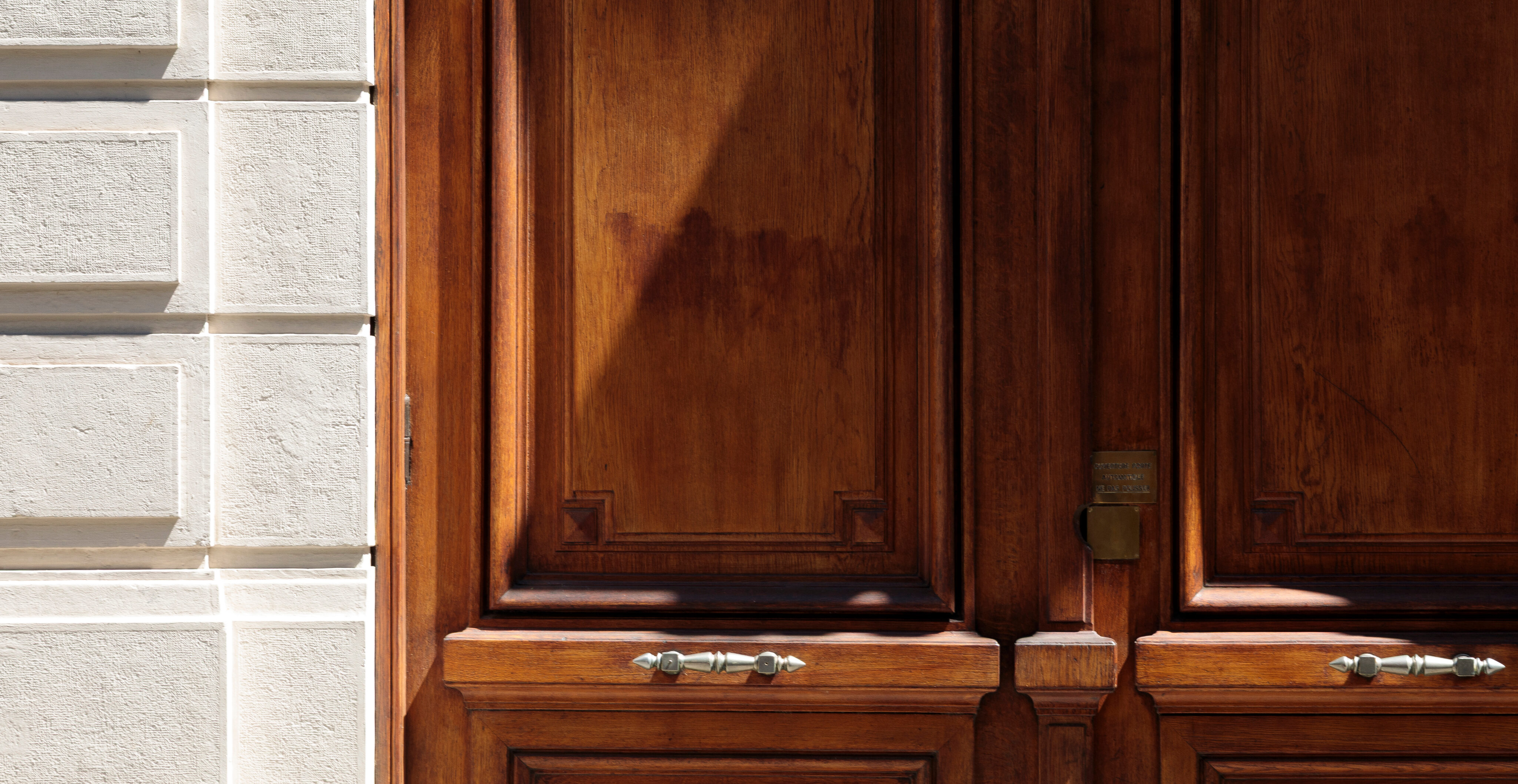 Image d'une porte - vue de près
